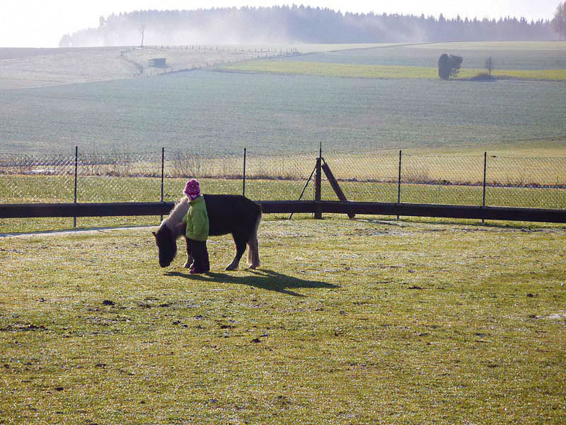 Kind mit Pony